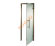 Дверь стеклянная Grandis GS 8х20-М-Н-BR коробка алюминий Brasch