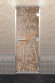 Дверь стеклянная DoorWood Хамам «Бамбук и бабочки» прозрачная, 1900х700 мм