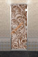 Дверь стеклянная DoorWood Хамам «Хохлома» бронза, 1900х700 мм