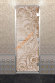 Дверь стеклянная DoorWood Хамам «Хохлома» прозрачная, 1900х700 мм