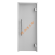 Дверь стеклянная Grandis GS 7х20-G-Н-Si коробка алюминий Silver