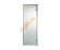 Дверь стеклянная Grandis GS 8х20-М-Н-Si коробка алюминий Silver